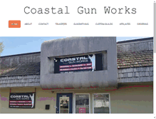 Tablet Screenshot of coastalgunworks.com